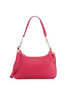 Julia Chain Small Leather Hobo Bag