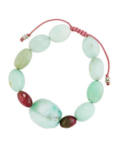 Chrysoprase Beaded Bracelet