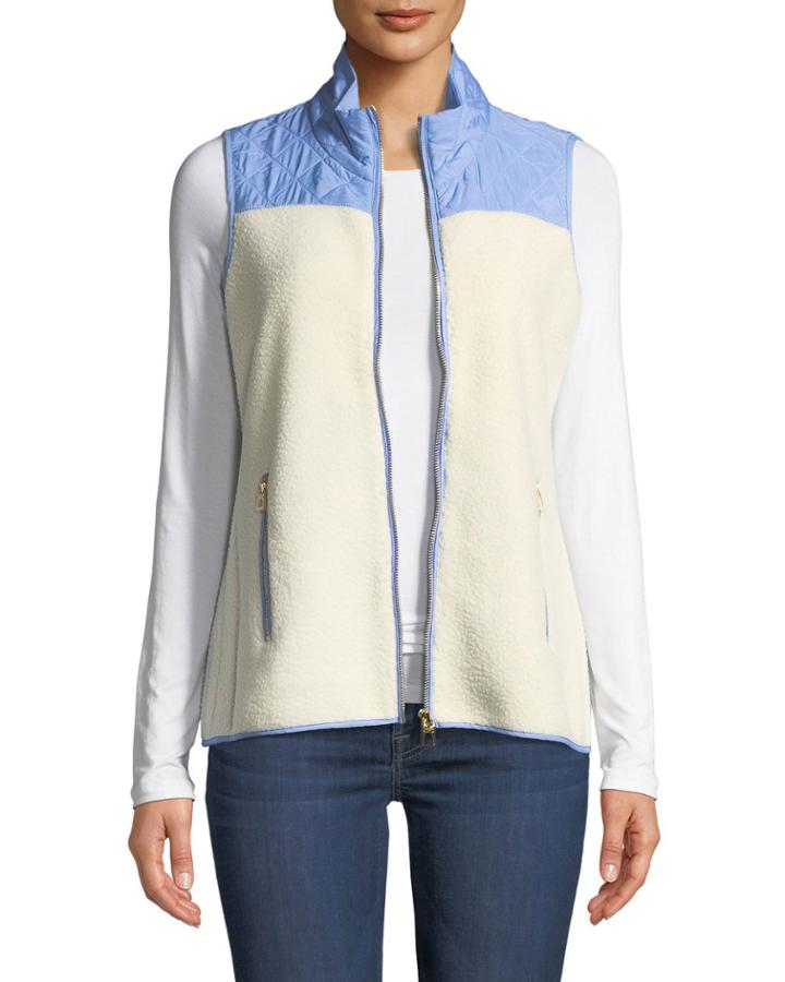 Stand-collar Quilted