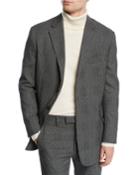 Men's Glen Plaid Wool Jacket