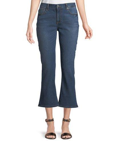 Cropped Flare Jeans