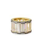 Holiday Baguette Cubic Zirconia Band Ring