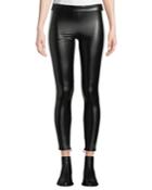 Tuxedo Side-striped Vegan Leather