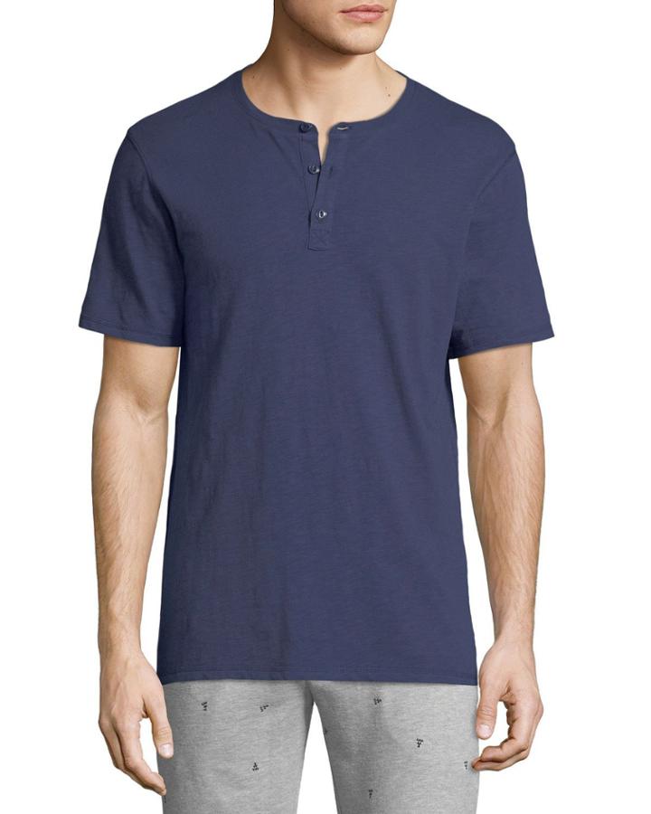 Men's Matthew Short-sleeve Henley Tee