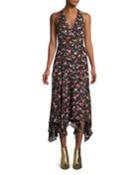 Roslyn Hearts Silk Sleeveless