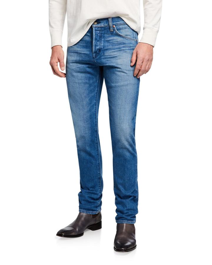 Men's Tapered Fit Denim Jeans