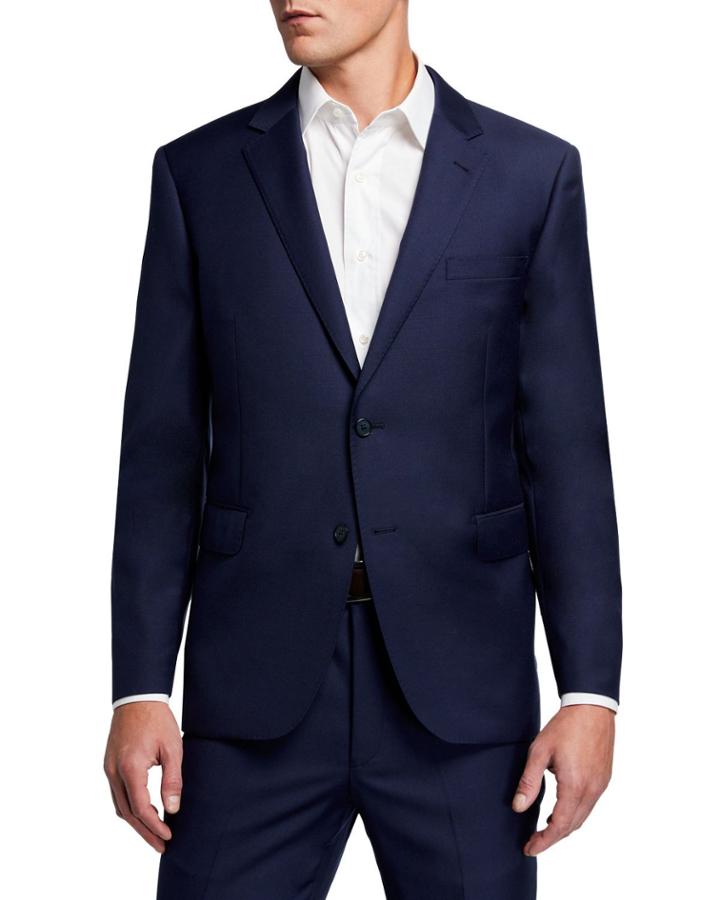 Men's Modern-fit Two-piece Wool