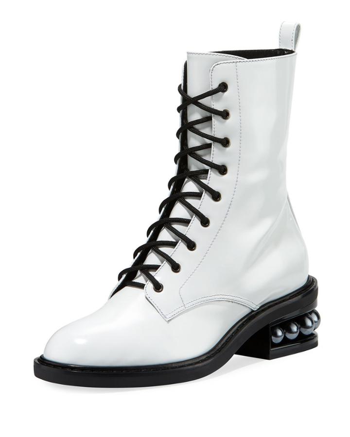 Casati Pearly Combat Boot