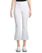 William Flare-leg Stretch-knit Pants