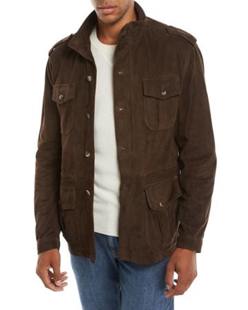 Men's Suede Unlined Field Jacket
