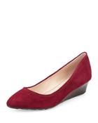 Tali Luxe Wedge Pump, Cabernet