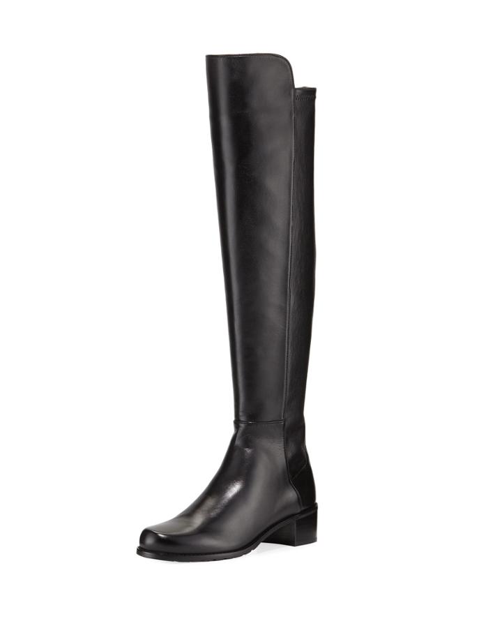 Allserve Plonge Leather Knee Boot