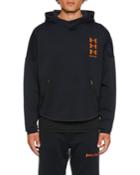 Men's Ua Logo Printed Long-sleeve Hoodie