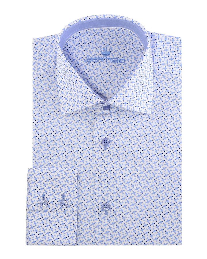 Men's Jacquez Planes Poplin Print