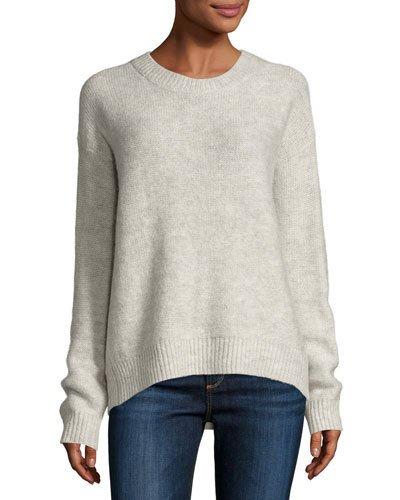 Drop-shoulder Crewneck