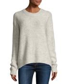 Drop-shoulder Crewneck