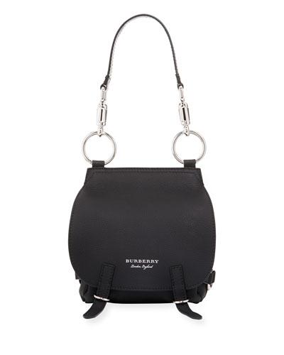 Deerskin Leather Bridle Crossbody Bag