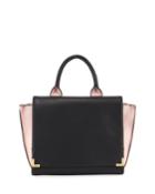 Winged Colorblock Fold-over