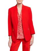 Crepe Cardigan Jacket