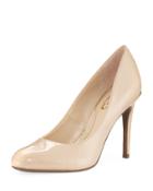 Cecila Patent Slip-on Pump, Nude