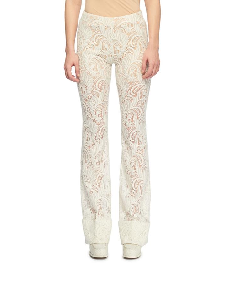 Paisley Straight-leg Embroidered