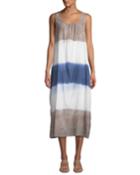 Sleeveless Dip-dye