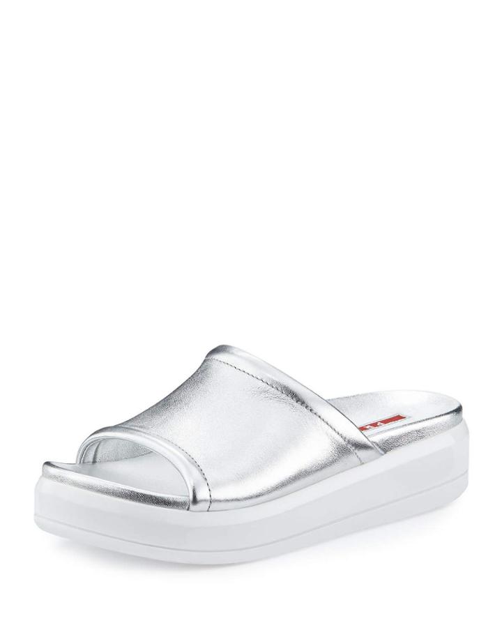 Leather 35mm Platform Sport