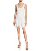 Fit-and-flare Sleeveless Cocktail Dress