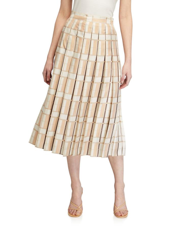 Ilaria Pleated Silk