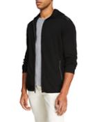 Men's Hooded Nylon-trim