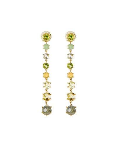 18k Rock Candy & #174 8-stone Dangle Earrings In