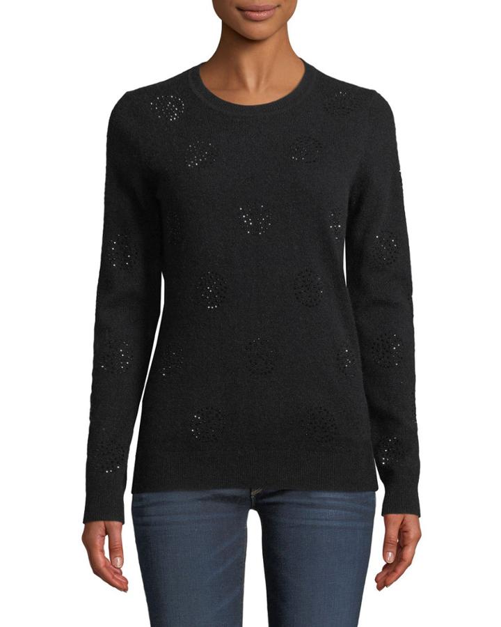 Cashmere Rhinestone-dot