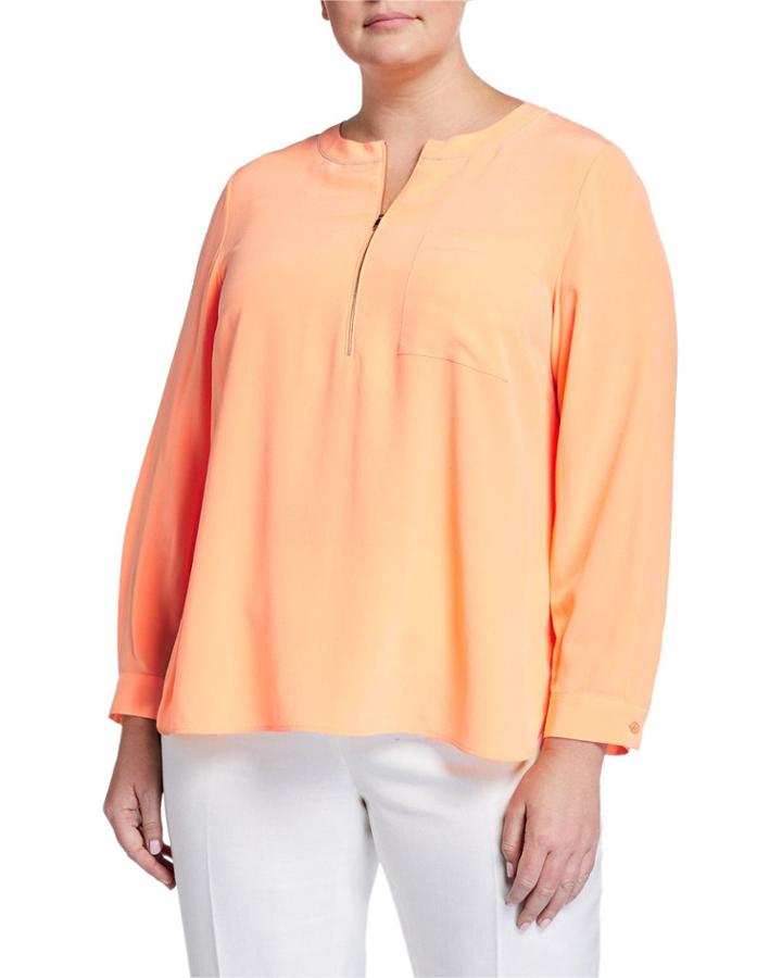 Plus Size Veronica Zip-front