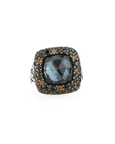 Classic Chain Black Wood Colorway Ring,