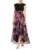 Short Sleeve Interlock Top Over A