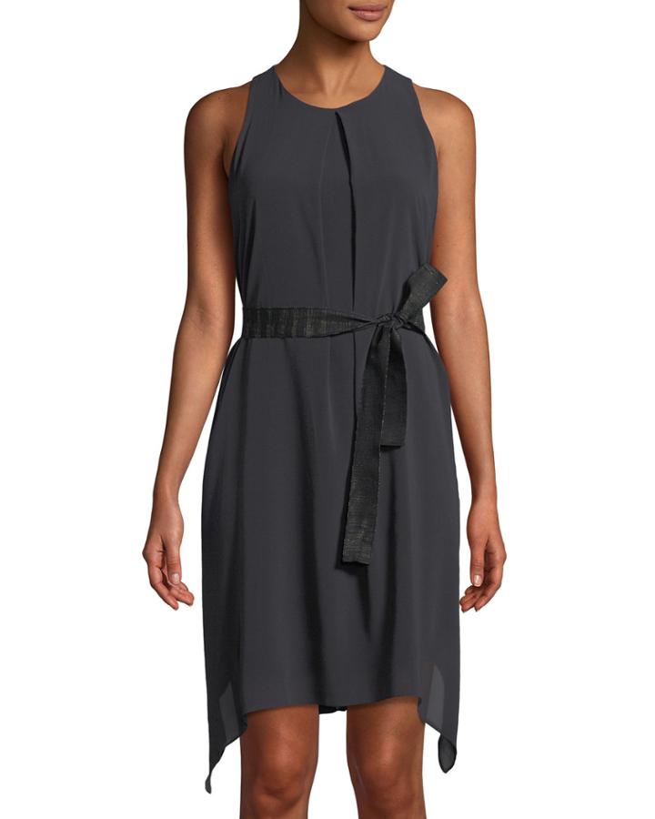 Bow-waist Sleeveless