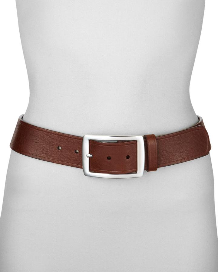 Contour Leather Jean Belt