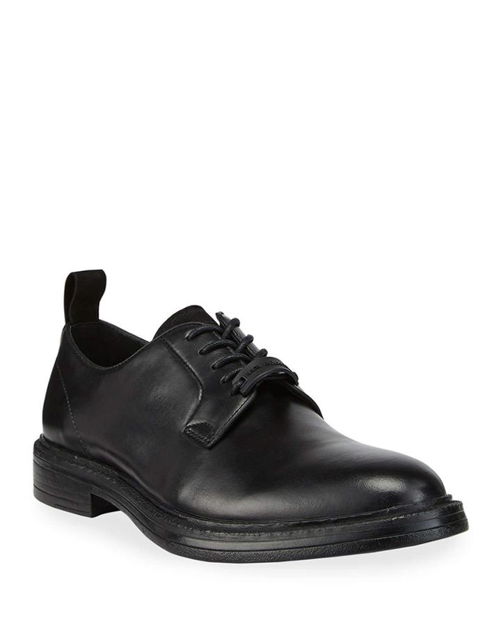 Men's Chunky Sole Plain-toe Derby