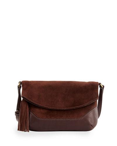 Paige Small Suede Crossbody Bag