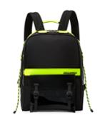 Men's Multi-zip Canvas Backpack W/