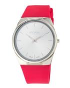 Jelly Two-hand Quartz Ellen Watch, Pink
