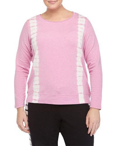 Pullover Tie-dye Top, Cherry Blossom, Women's