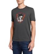 Men's Top Hat Skeleton Graphic T-shirt