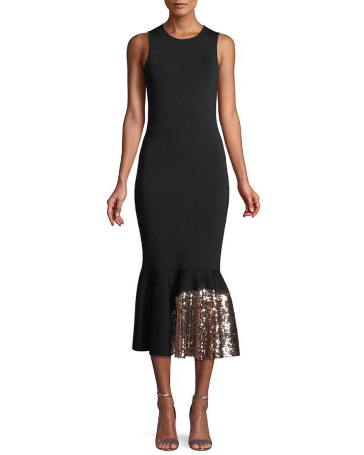 Pepenella Sleeveless Knit Gown W/