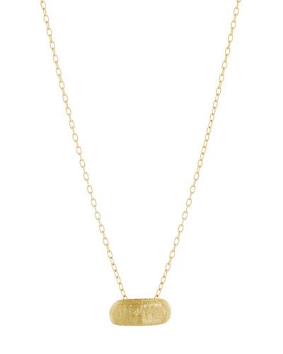 Bead-pendant 18k Gold Delicati Necklace