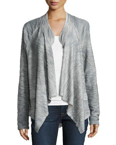 Roxanne Asymmetric Cardigan, Blue