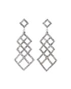 Fancy-shape Crystal-drop Earrings