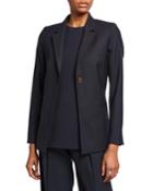 Bow-back Tailored Jacket