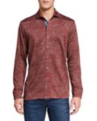 Men's Agoda Printed Button-down Knit