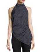 Turtleneck Halter Top